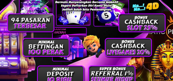 NANA4D : Bandar Situs Toto Terpercaya Bonus & Promo Terbaik Diindonesia