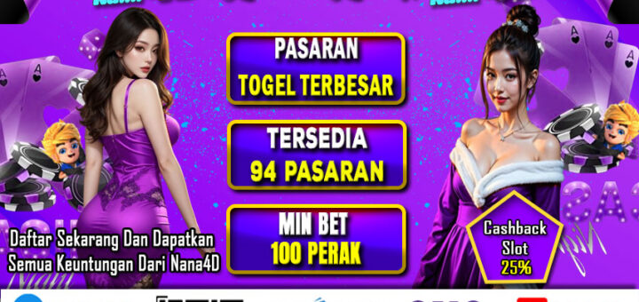 NANA4D Daftar Login Situs Toto Terbaik Keuntungan Hingga Jutaan Rupiah