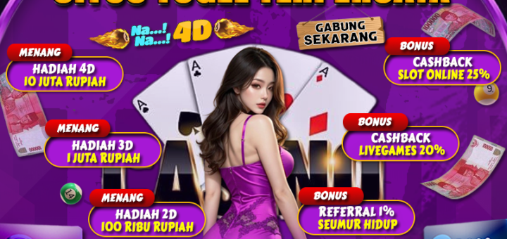 NANA4D Situs Toto Togel Online Terpercaya Keamanan Terbaik No.1 Diindonesia