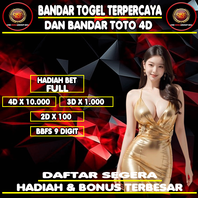 Okewla Bandar Toto Memiliki 5 Pasaran Togel dengan hadiah Melimpah-Limpah