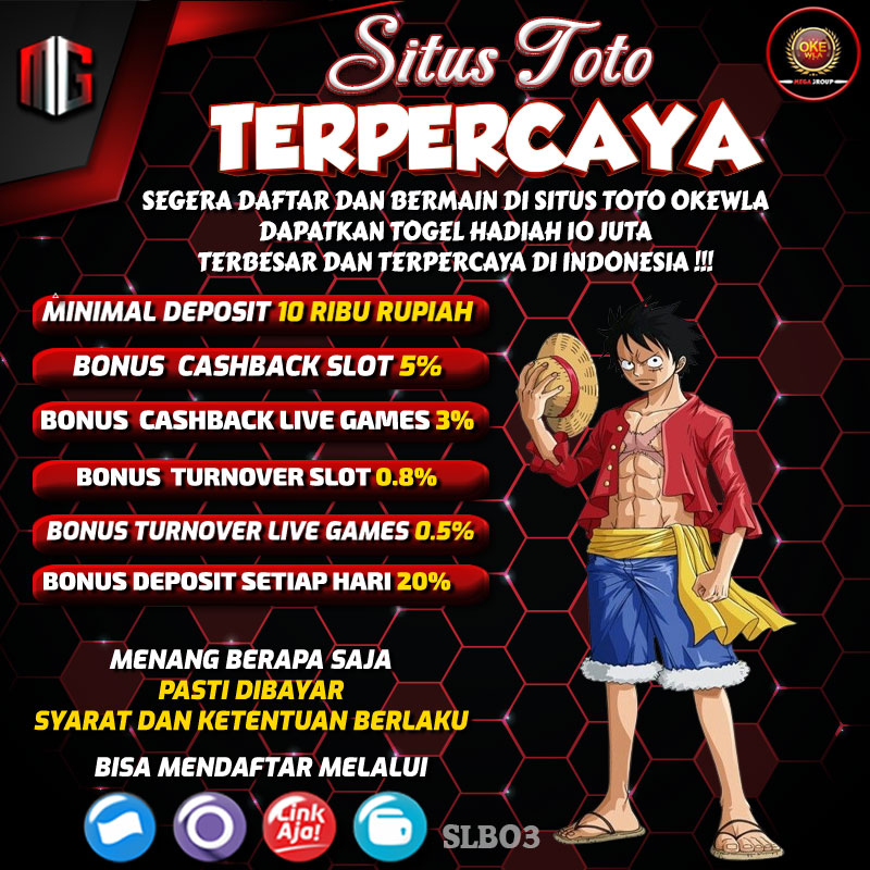 Selamat Datang Di Situs Okewla > Situs Bandar Togel 4D Terbesar