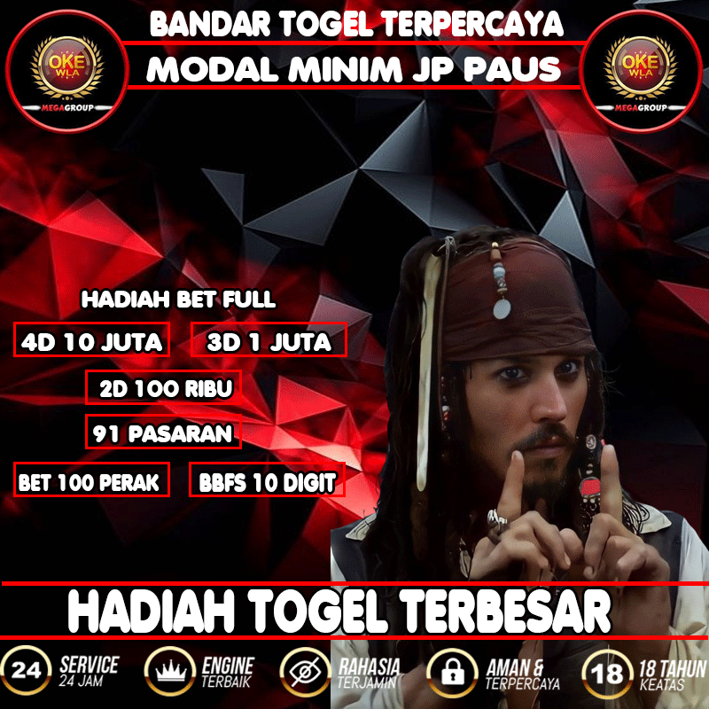 Okewla Sebagai Bandar Toto Mudah JP Paus Tetap Di Bayar